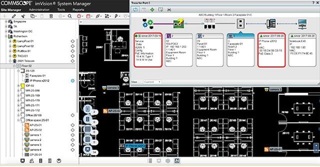 Figure 10: imVision displays the PoE state of each cable in a bundle in real time